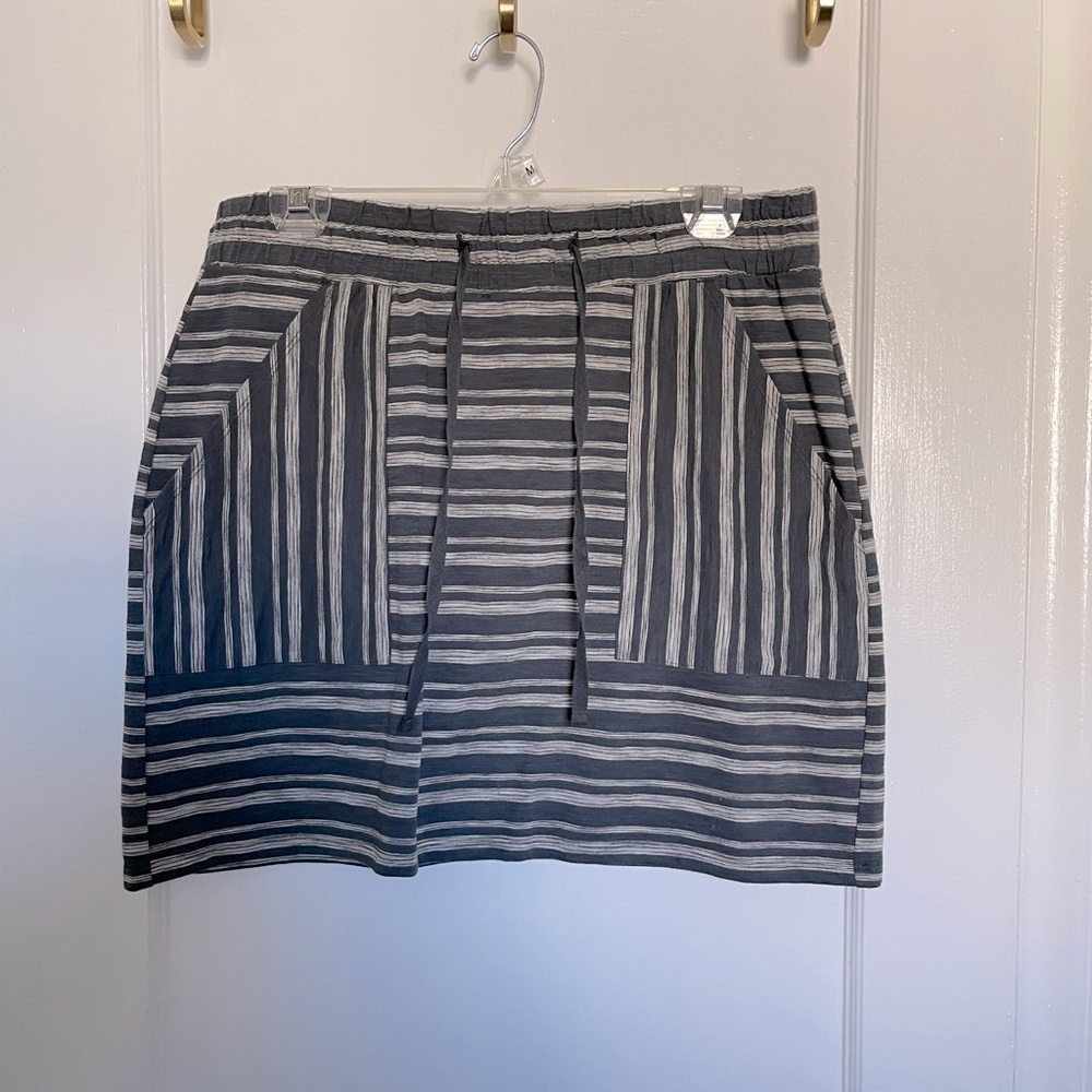 NWOT Loft Cotton Skirt w Drawstring
